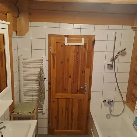 Casa de Férias Jafura-dovolenkovy Zrubovy Dom Na Brehu Liptovskej Mary Liptovský Trnovec