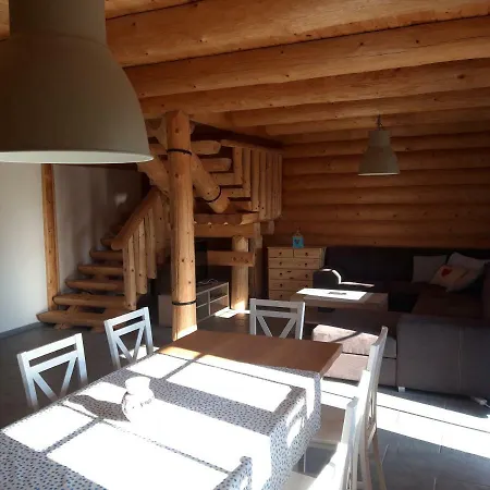 Jafura-dovolenkovy Zrubovy Dom Na Brehu Liptovskej Mary Hébergement de vacances *