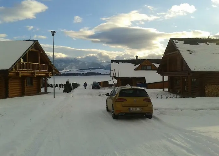 펜션 Jafura-dovolenkovy Zrubovy Dom Na Brehu Liptovskej Mary 립토브스키트로노벡