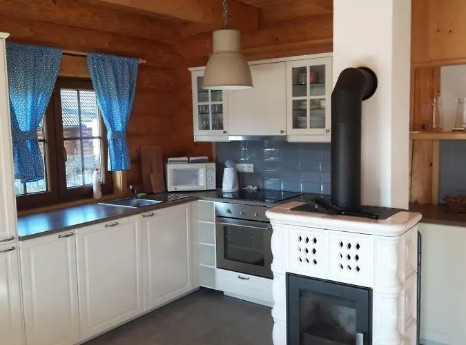 펜션 Jafura-dovolenkovy Zrubovy Dom Na Brehu Liptovskej Mary