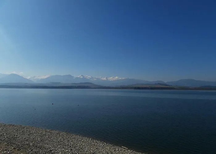 펜션 Jafura-dovolenkovy Zrubovy Dom Na Brehu Liptovskej Mary